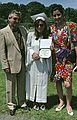 June 1991 - West Newbury/Groveland, Massachusetts.<br />Melody's and Natalia's graduation.<br />Natalia with her parents Salvador and Asuncion who flew in from Spain for the graduation.