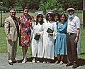 June 1991 - West Newbury/Groveland, Massachusetts.<br />Melody's and Natalia's graduation from Pentucket High School.<br />Salvador, Asuncion, Natalia, Melody, Eric, Joyce, and Egils.