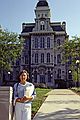 August 23, 1991 - Syracuse University, Syracuse, New York.<br />Joyce and the Hall of Languages.
