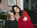 Dec. 1991 - Merrimac, Massachusetts.<br />Eric's girlfriend, Melody, and Eric.