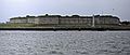 May 1992 - Whale watch trip out of Boston, Massachusetts.<br />Castle Island in Boston Harbor.