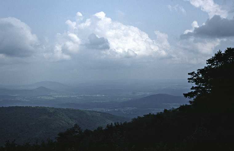 August 18, 1992 - Skyline Drive, Shenandoah National Park, Virginia.