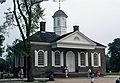August 20, 1992 - Colonial Williamsburg, Virginia.<br />The Court House.