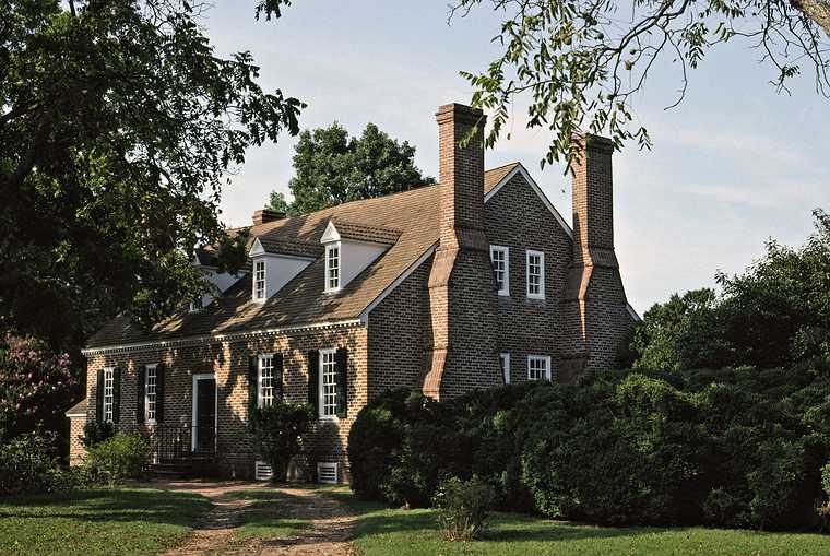 August 21, 1992 - Washingtons Birthplace National Monument, Colonial Beach, Virginia.<br />Memorial House.
