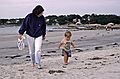Sept. 7, 1992 - Wingersheak Beach, Gloucester, Massachusetts.<br />Joyce and Julian Ramon.