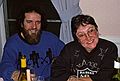 Sept. 26, 1992 - Merrimac, Massachusetts.<br />Eric's 20th birthday celebration.<br />Uncle Paul and aunt Norma.