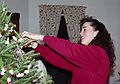 Dec. 20, 1992 - Merrimac, Massachusetts.<br />Christmas tree decoration.<br />Genie.