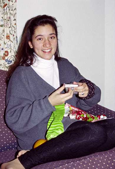 Dec. 24, 1992 - Christmas Eve, Merrimac, Massachusetts.<br />Melody.