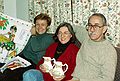 Dec 27, 1992 - Merrimac, Massachusetts.<br />Baiba, Joyce, and Ronnie.