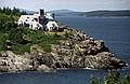 July 26, 1993 - Acadia National Park, Mount Desert Island, Maine.<br />View from Park Loop Road north of Sand Beach.