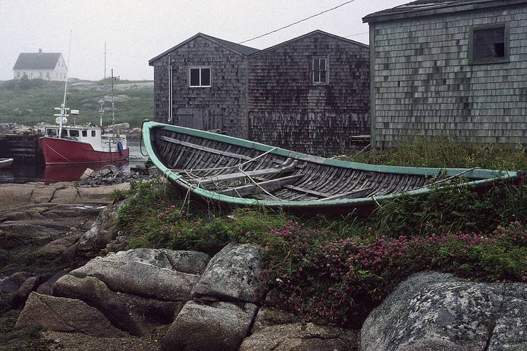 July 30, 1993 - Peggy's Cove, Nova Scotia, Canada.