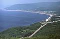 August 1, 1993 - Cape Breton Island, Nova Scotia, Canada.<br />On the Cabot Trail at Pleasant Bay.