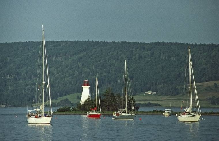 August 2, 1993 - Baddeck, Cape Breton Island, Nova Scotia.