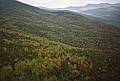Oct. 3, 1993 - Dickey - Welch hike, Thornton, New Hampshire.<br />View towards Waterville ski area.