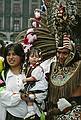 June 5, 1994 - Mexico City, Mexico.<br />A Sunday afternoon at the Zocalo (main square).