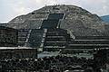 June 6, 1994 - Teotihuacán, Mexico.<br />Pyramid of the Moon.