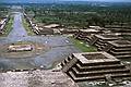 June 6, 1994 - Teotihuacán, Mexico.<br />Avenue of the Dead from atop the Pyramid of the Moon.