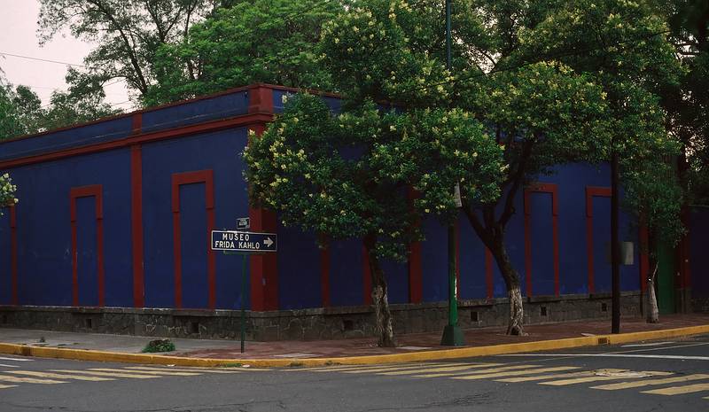June 7, 1994 - Coyoacan, Mexico City, Mexico.<br />Frida Kahlos house and museum.
