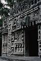 June 8, 1994 - At the Museum of Anthropology, Chapultepec Park, Mexico City.<br />Mayan temple.