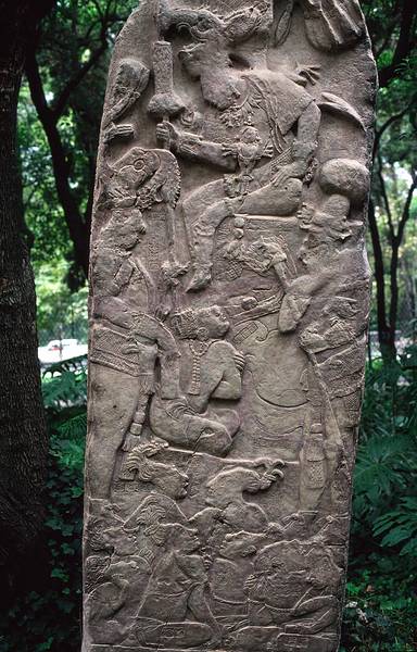 June 8, 1994 - At the Museum of Anthropology, Chapultepec Park, Mexico City.