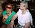 July 23, 1994 - Manchester by the Sea, Massachusetts.<br />Uldis' 50th birthday celebration.<br />Velta and Gunda.