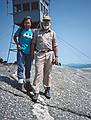 August 24, 1994 - Mount Cardigan, Orange/Alexandria, New Hampshire.<br />Joyce and Egils at the top.