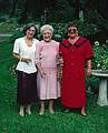 Sept. 3, 1994 - At Paul and Norma's, Tewksbury, Massachusetts.<br />Getting ready to leave for Lisa's (Kim's sister's) wedding.<br />Joyce, Marie, and Norma.