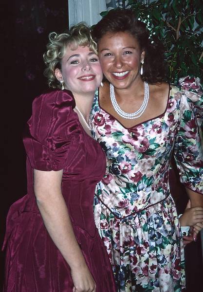 Sept. 3, 1994 - Lowell, Massachusetts.<br />Lisa's and Tim's wedding.<br />Friend and Kim.