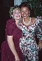 Sept. 3, 1994 - Lowell, Massachusetts.<br />Lisa's and Tim's wedding.<br />Friend and Kim.