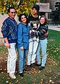 Oct. 23, 1994 - Syracuse, New York.<br />Visiting Melody at Syracuse University.<br />Carl, Melody, Eric, and Joyce.