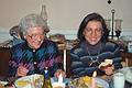 Nov. 24, 1994 - Merrimac, Massachusetts.<br />Marie and Joyce.