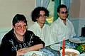 Dec. 25, 1994 - Christmas dinner in Merrimac, Massachusetts.<br />Norma, Eric, and Carl.