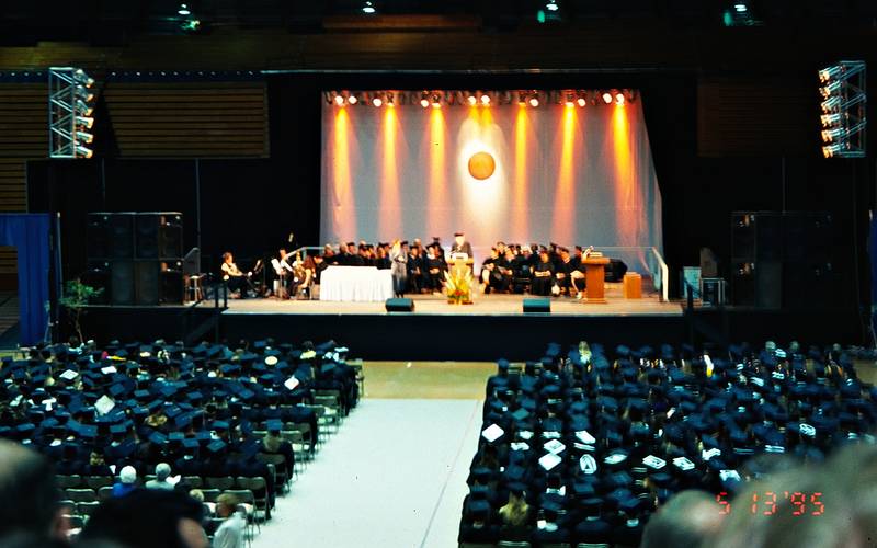 May 13, 1995 - Syracuse University, Syracuse, New York.<br />Melody's graduation.