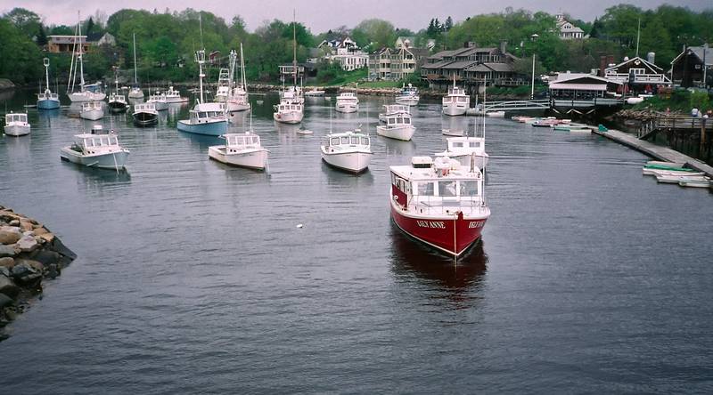 May 29, 1995 - Ogunquit, Maine.<br />Perkins Cove.