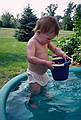 June 25? 1995 - At Oscar and Leslie's in North Andover, Massachusetts.<br />Lydia.