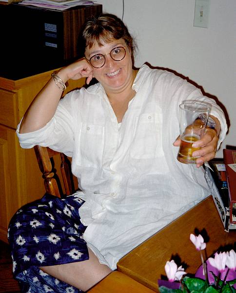 July 26, 1995 - Merrimac, Massachusetts.<br />Stephanie visiting from England.