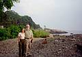 July 29, 1995 - Manchester by the Sea, Massachusetts.<br />Uldis' birthday celebration.<br />Joyce and Egils.