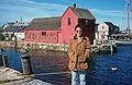 Oct. 5, 1995 - Rockport, Massachusetts.<br />Natalia with Motif #1.