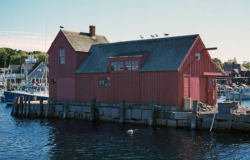 Oct. 5, 1995 - Rockport, Massachusetts.<br />The back side of Motif #1.