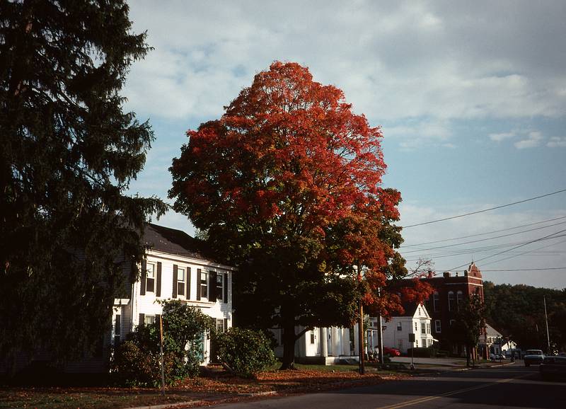 Oct. 7, 1995 - Merrimac, Massachusetts.<br />North side of Main Street west of the square.
