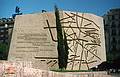 July 5, 1995 - Madrid, Spain.<br />A new (to me) stone monument at Plaza de Coln.