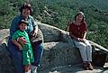 July 6, 1995 - El Escorial, Spain.<br />Site of the Seat of King Philip II.<br />Tyler, his mother Ann, and Joyce.