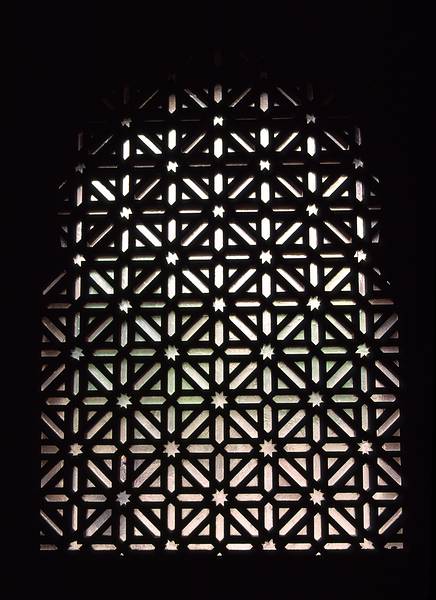July 8, 1995 - Cordoba, Spain.<br />Window in the Mosque.
