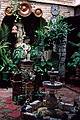 July 8, 1995 - Crdoba, Spain.<br />A patio seen from the street gate.