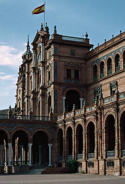 July 8, 1995 - Plaza de Espaa, Sevilla, Spain.