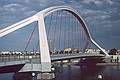 July 8, 1995 - Sevilla, Spain.<br />Barqueta Bridge build for the 1992 World's Fair.