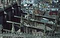 July 9, 1995 - Sevilla, Spain.<br />Flying buttresses of the cathedral.