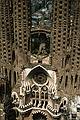 July 13, 1995 - Barcelona, Spain.<br />At the Sagrada Familia church.