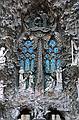 July 13, 1995 - Barcelona, Spain.<br />At the Sagrada Familia church.