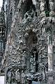 July 13, 1995 - Barcelona, Spain.<br />At the Sagrada Familia church.